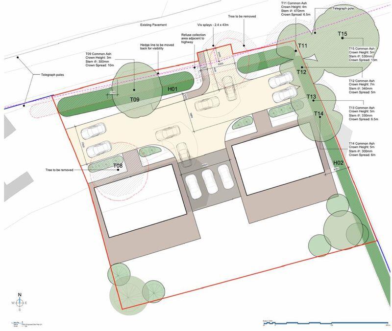 Land for sale in *** TWO BUILDING PLOTS WITH OUTLINE PLANNING PERMISSION *** Main Street, Thistleton, LE15 – pohled 2