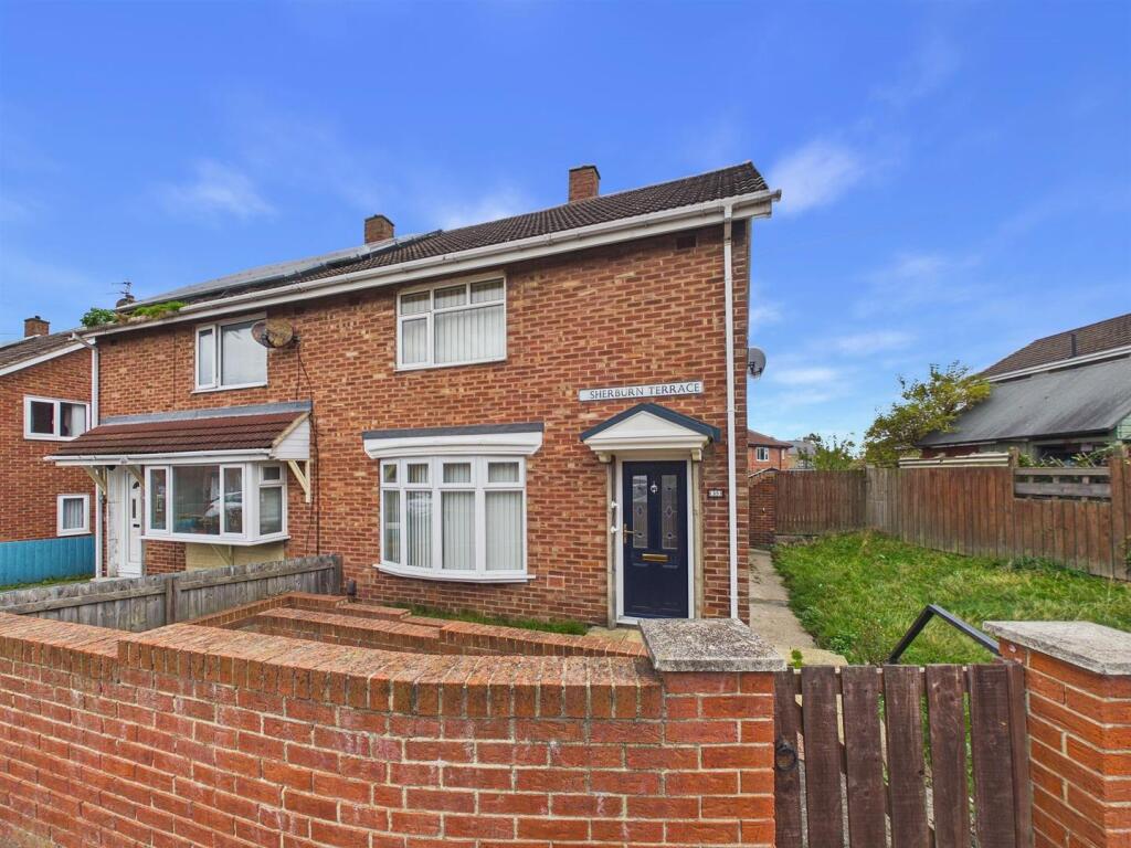 3-bed semi-detached on Sherburn Terrace, Gateshead, £89,950