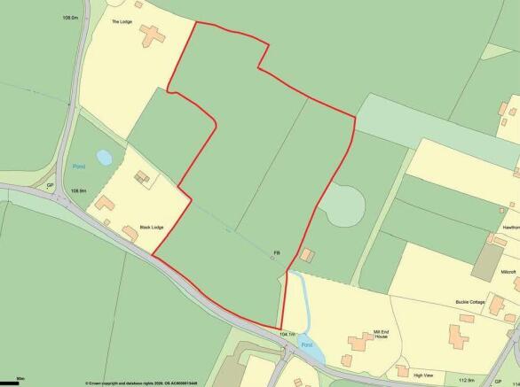 Not to scale. This plan is based upon the...