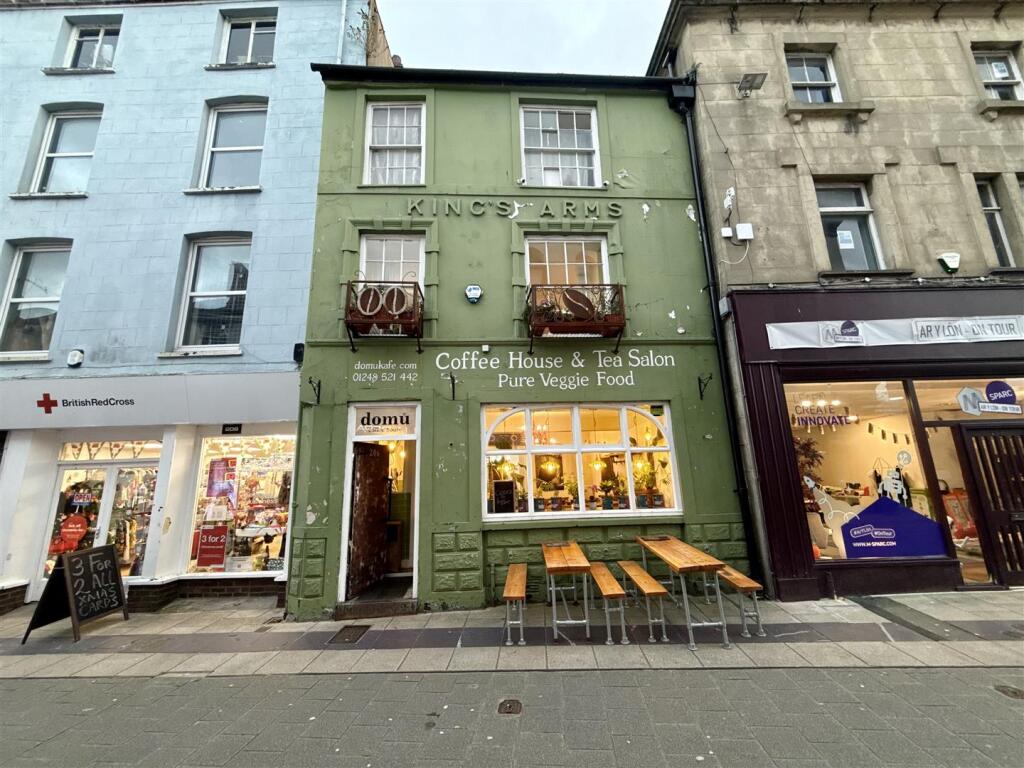 Studio house on High Street, Bangor, £280,000