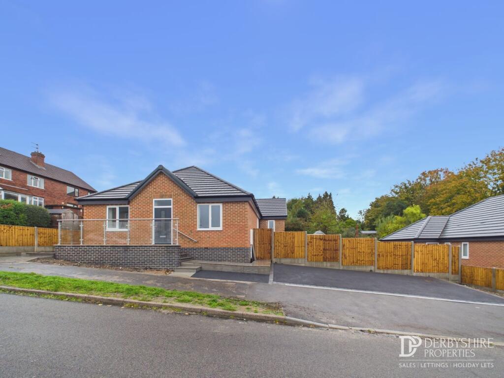 3-bed detached on Dovedale Crescent, Belper, DE56, £495,000