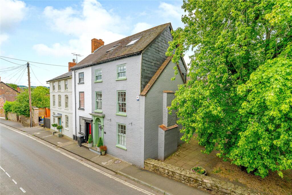 5-bed terraced on Corve Street, Ludlow, SY8, £450,000