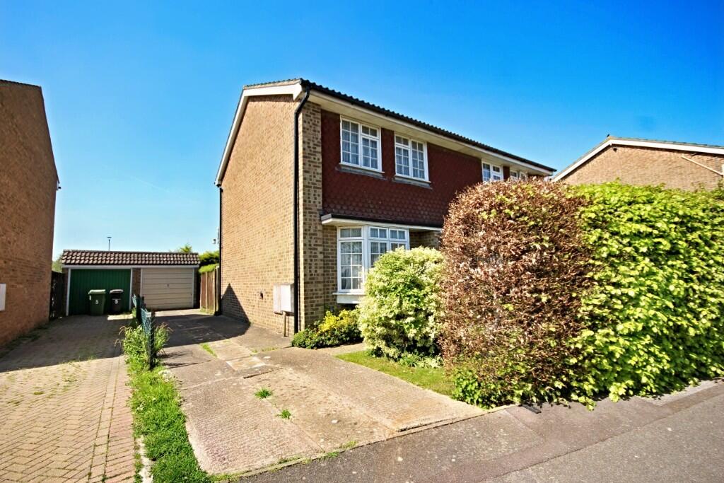 2-bed semi-detached on Midley Close, Allington, Maidstone ME16, £300,000