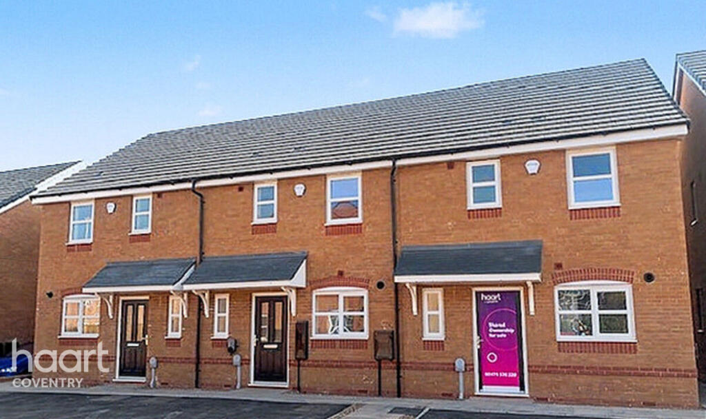 2-bed terraced on Newlands Meadow, Bedworth, £111,300