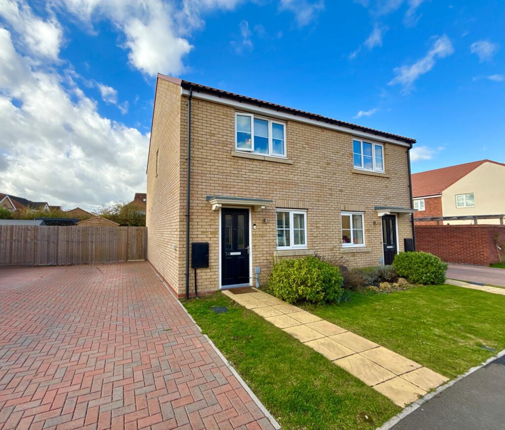 2-bed semi-detached on Shrewsbury Road, Bracebridge Heath, LN4, £100,000