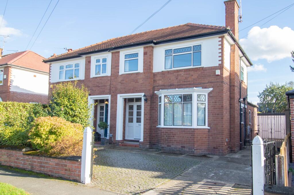 3-bed semi-detached on Greenbank Road, Hoole, Chester, £395,000