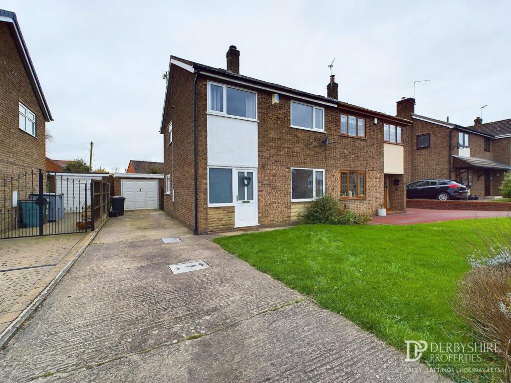 3-bed semi-detached on Azalea Avenue, Swanwick, DE55, £255,000