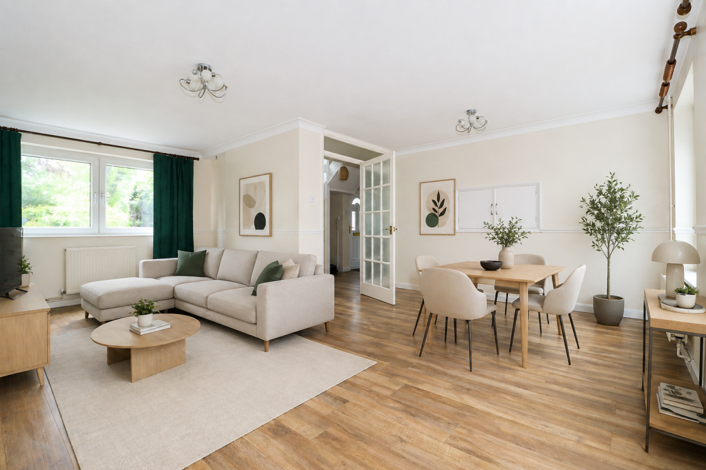 4-bed detached on Brook Road, Bassingbourn, Royston, Hertfordshire, £479,000