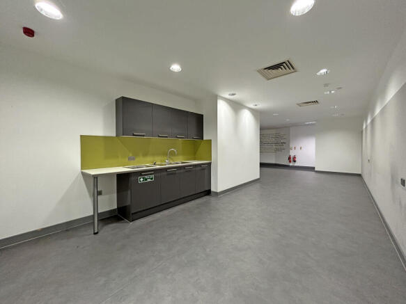 office/kitchen area