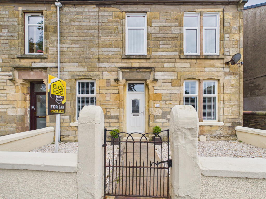 2-bed flat on 4, Stanley Road, Saltcoats, KA21 5, £75,000