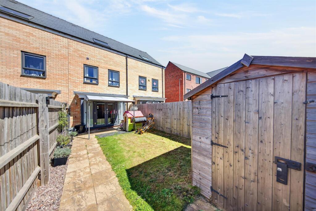 4-bed terraced on Fen Street, Brooklands, Milton Keynes, £375,000