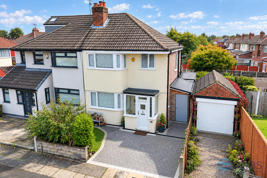 3-bed semi-detached on Mossville Road, Allerton, L18, £380,000