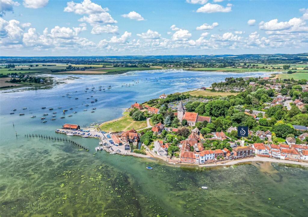 3-bed detached on High Street, Bosham, PO18, £1,300,000