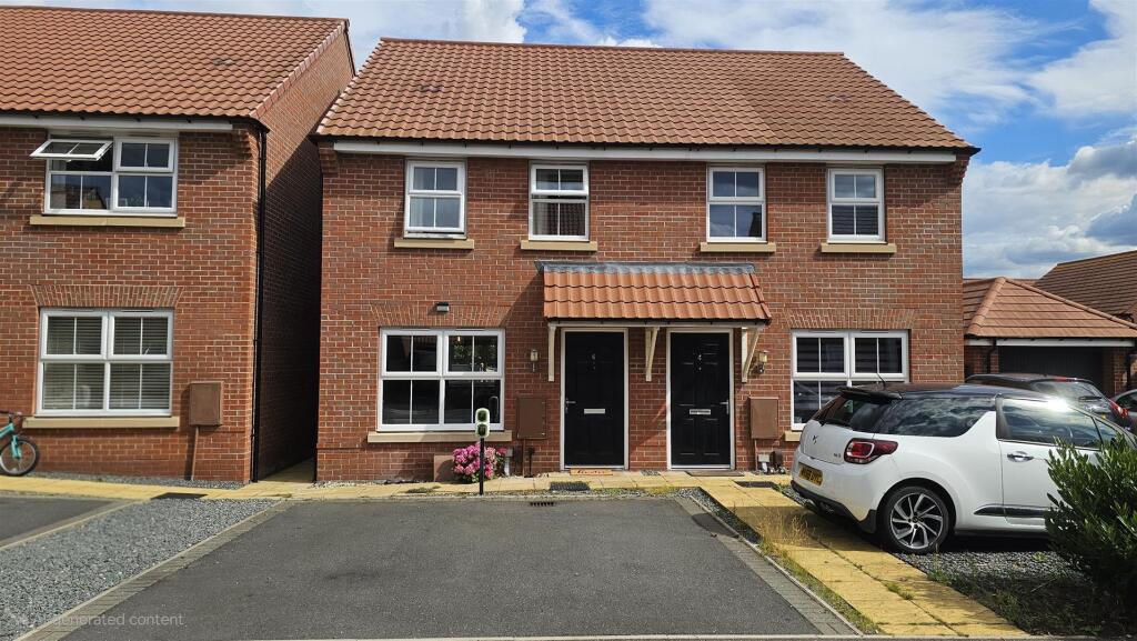 2-bed semi-detached on Harris Road, Bingham, £70,500
