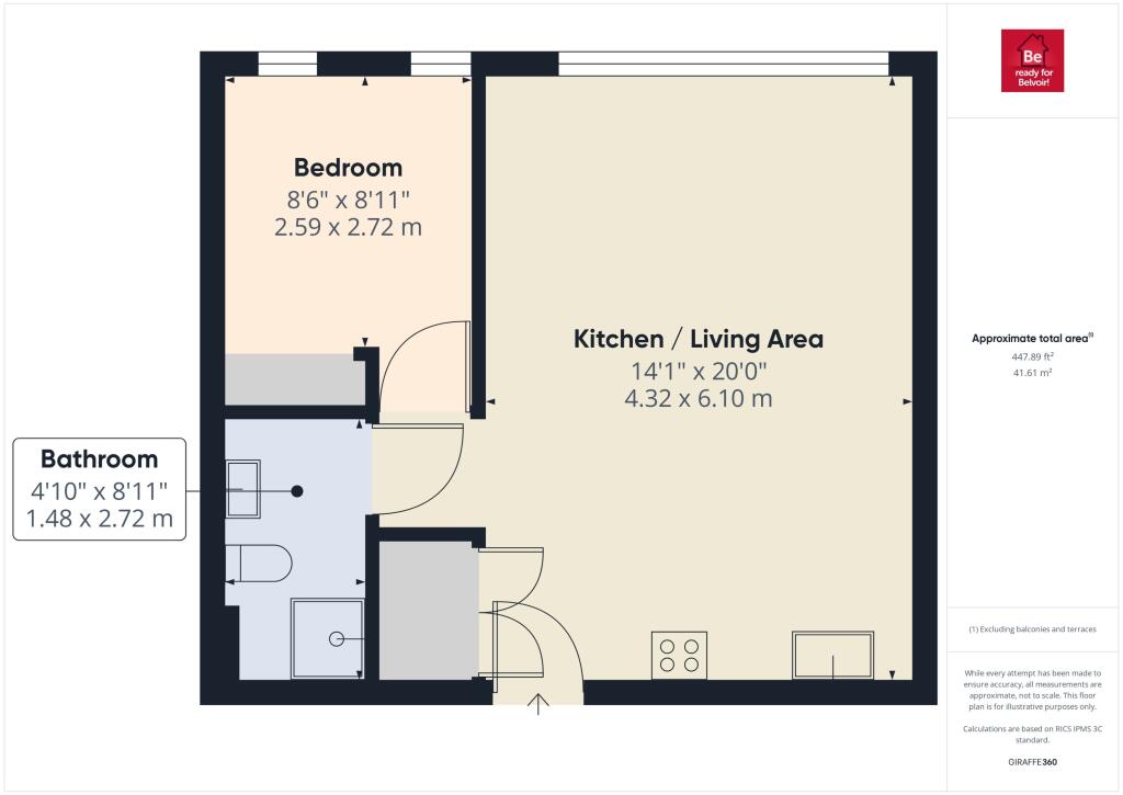 1 bedroom apartment for rent
