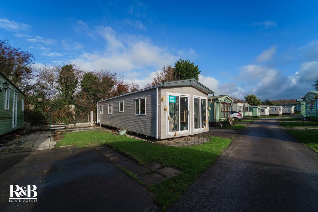 2-bed caravan on Marina Holiday Park, Glasson Dock, £60,000