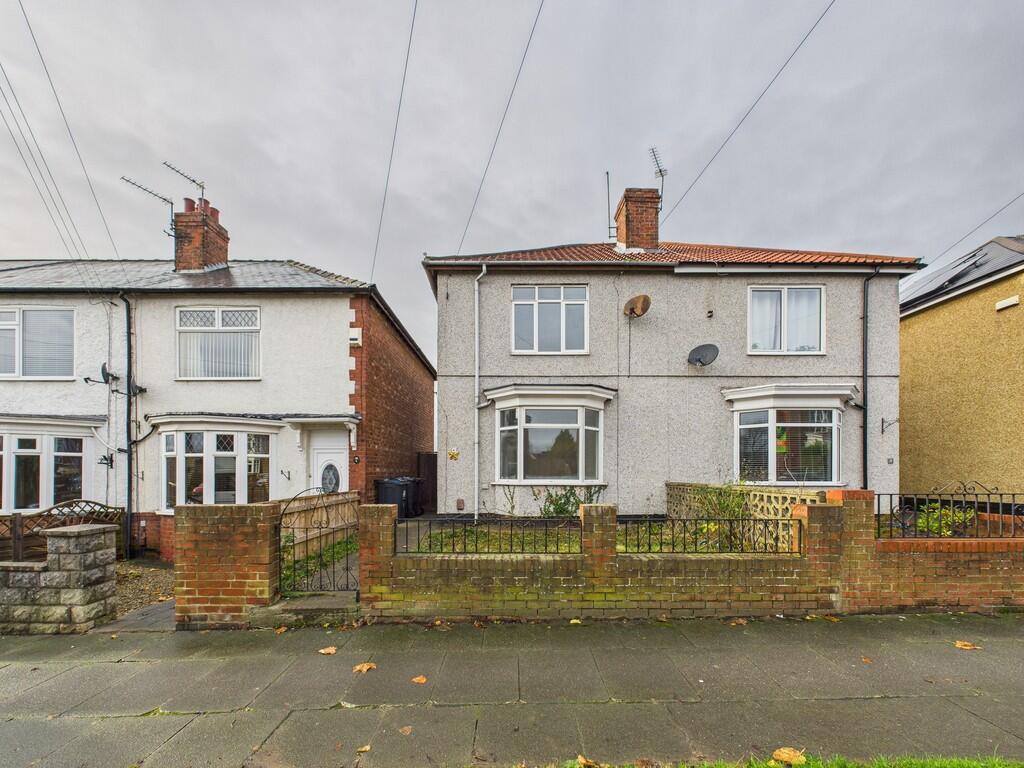 2-bed semi-detached on The Leas, Darlington, County Durham, £110,000