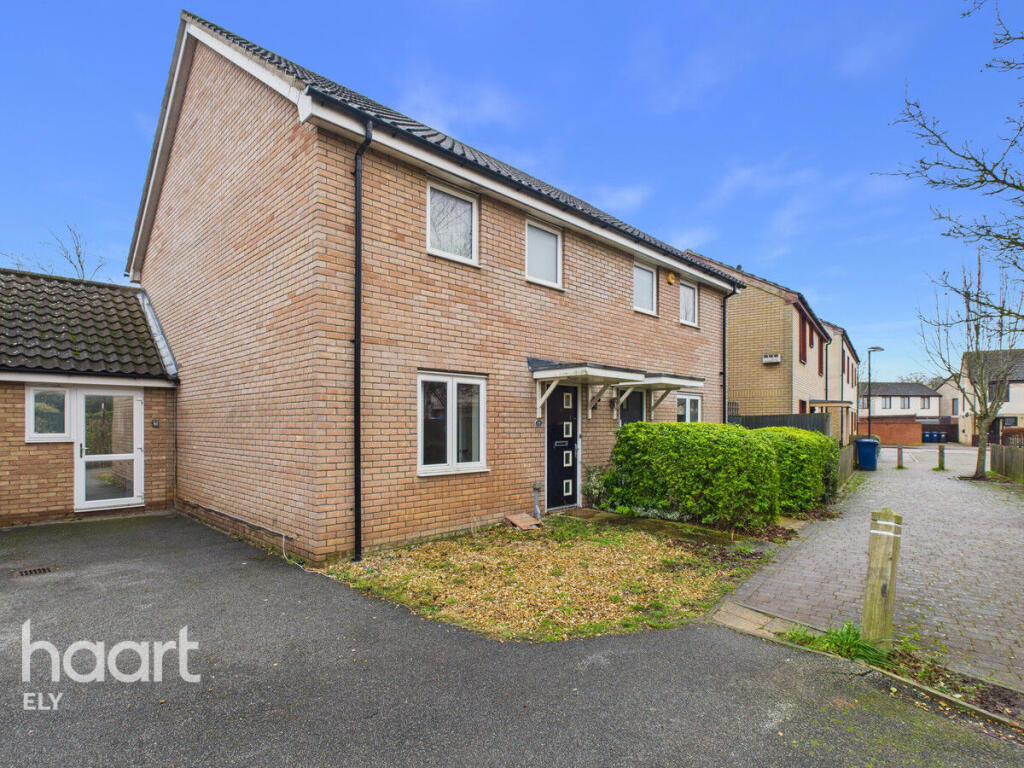 3-bed semi-detached on Anson Road, Cambourne, £325,000