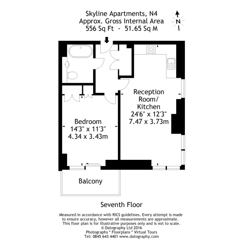 1 bedroom flat for rent
