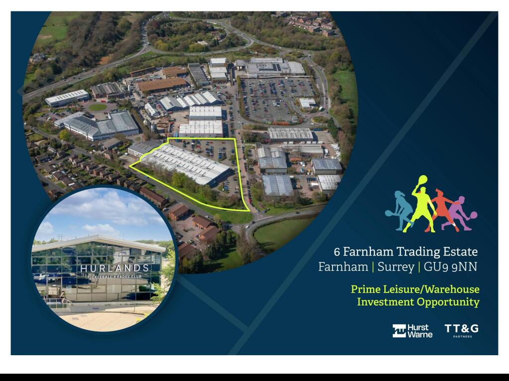 Main image of property: Hurlands Pickleball Padel Club, 6 Farnham Trading Estate, Farnham, GU9 9NN