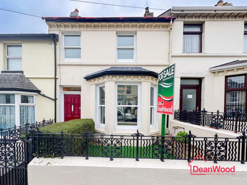 2-bed terraced on 21 Victoria Avenue, Onchan, £335,000