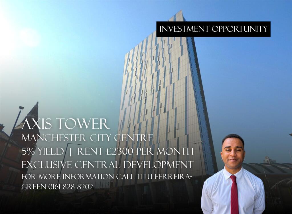 Main image of property: Axis Tower, Whitworth Street West, Manchester City Centre, M1