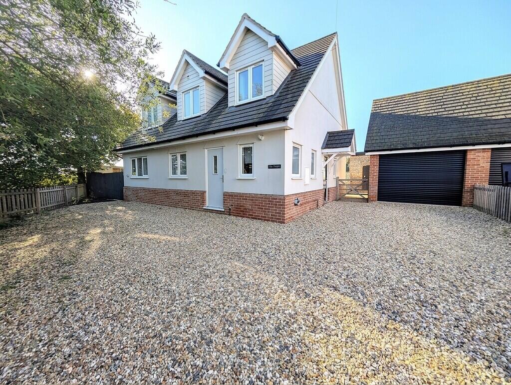3-bed detached on Elmswell Road, Wetherden, £550,000