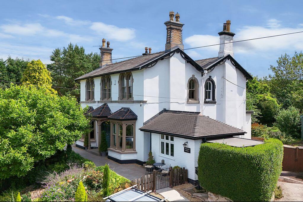 3-bed semi-detached on Exquisite Period Home with Cinema Room & Bespoke Kitchen in Semi-Rural Scholar Green, £550,000