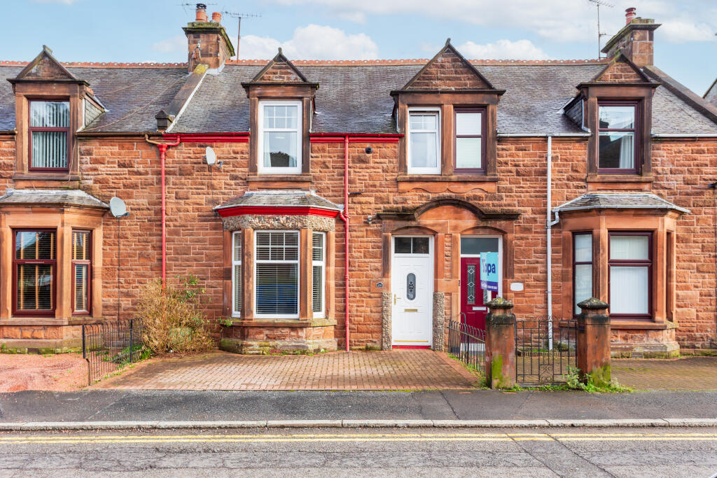 3-bed terraced on Eastfield Road, Dumfries, DG1, £180,000