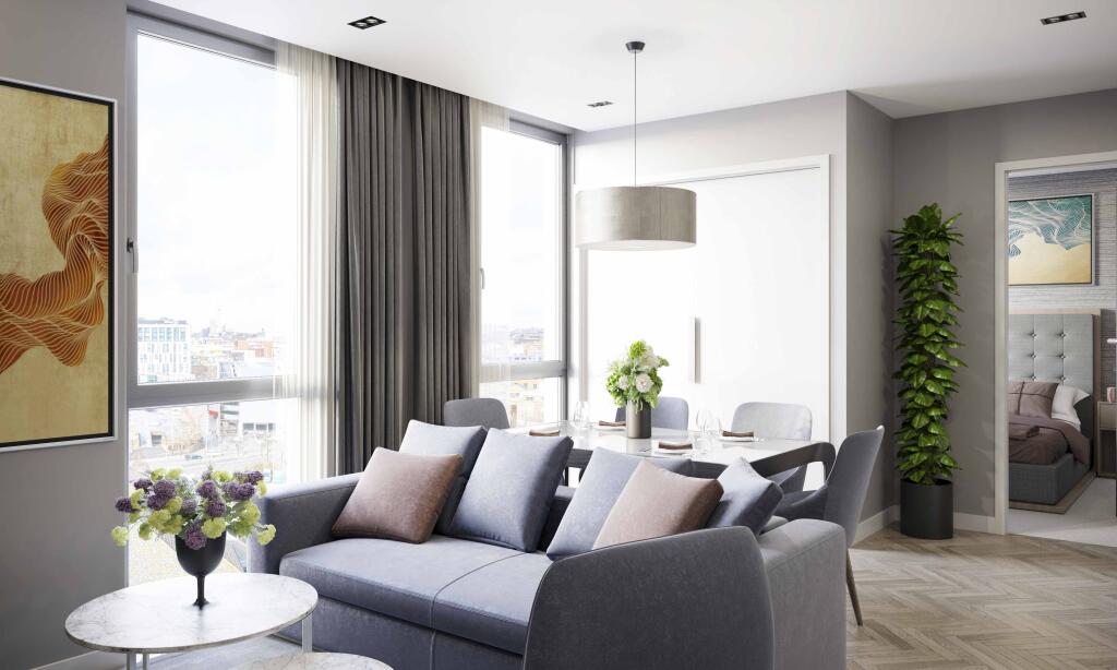 Apartment in Liverpool, Waterfront, Vauxhall - View 2