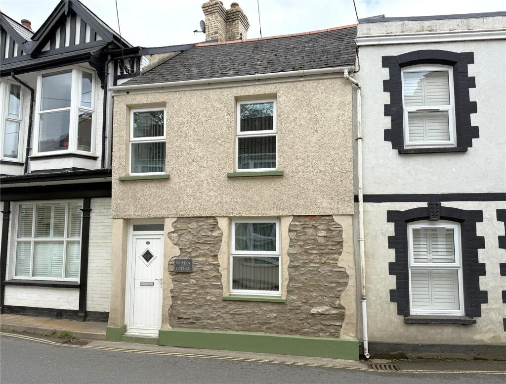 2-bed terraced on High Street, Combe Martin, North Devon, EX34, £215,000