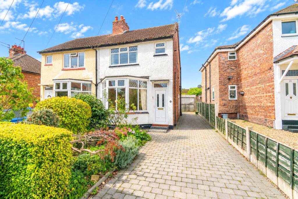 2-bed semi-detached on Green Avenue, Davenham, £230,000