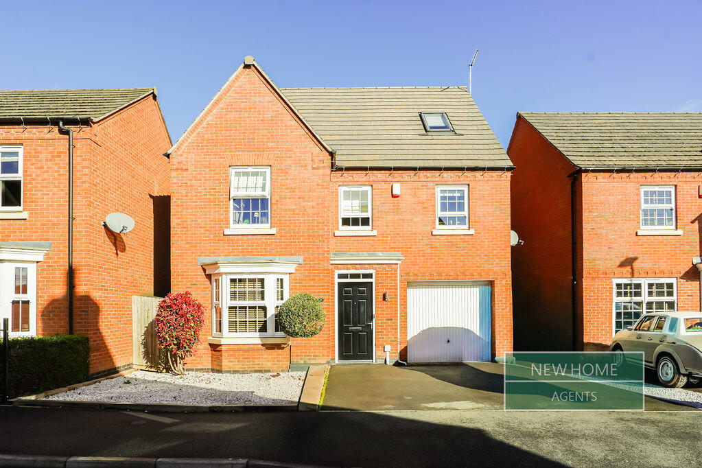 5-bed detached on Hobben Crescent, Hucknall, Nottingham, NG15 8HN, £390,000