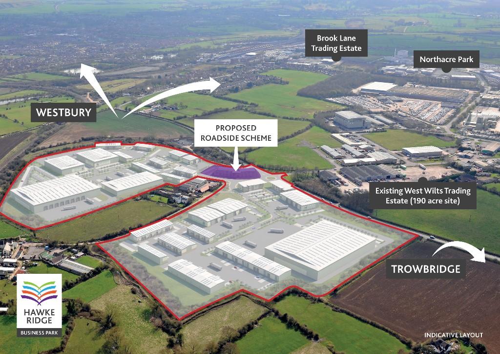 Main image of property: Land For Sale, Hawke Ridge Business Park, Westbury BA13 4LD