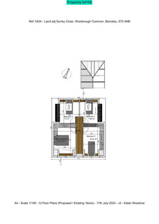FRONT PLOT UPPER FLOOR PLAN