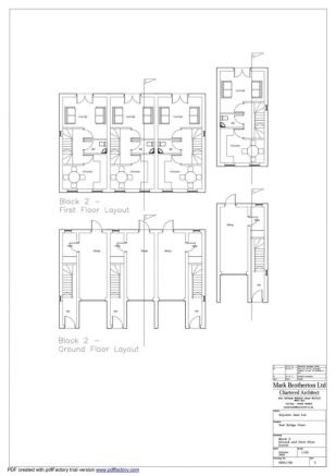 Block 2 Ground And First Floor Layout