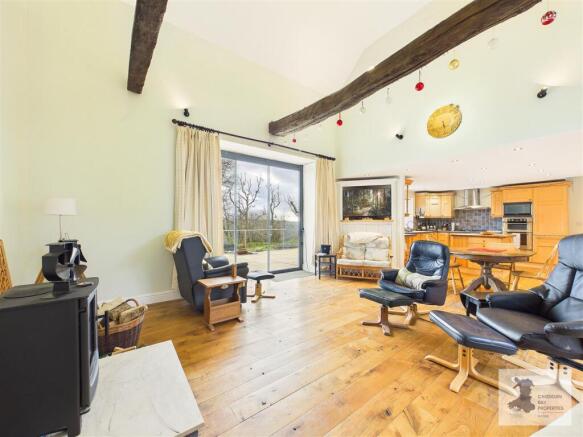 Main house  open plan kitchen/diner/lounge