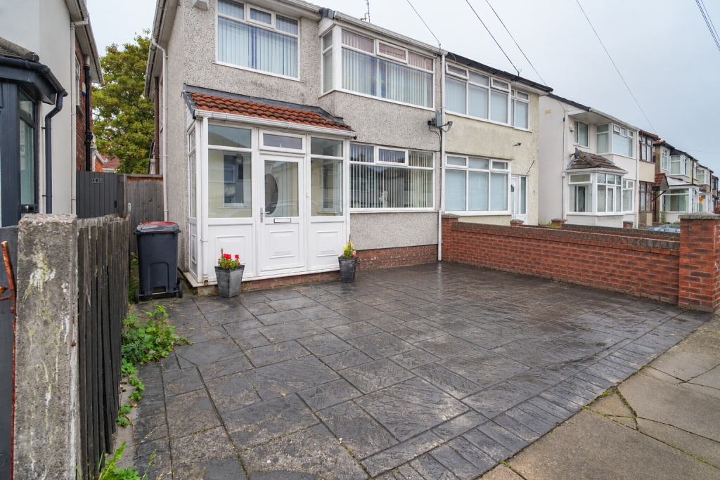 3-bed semi-detached on Jeffereys Crescent, Liverpool, L36, £235,000