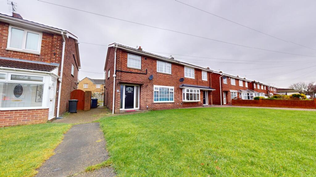 3-bed semi-detached on Whiteleas Way, South Shields, Tyne and Wear, NE34 8LH, £139,995
