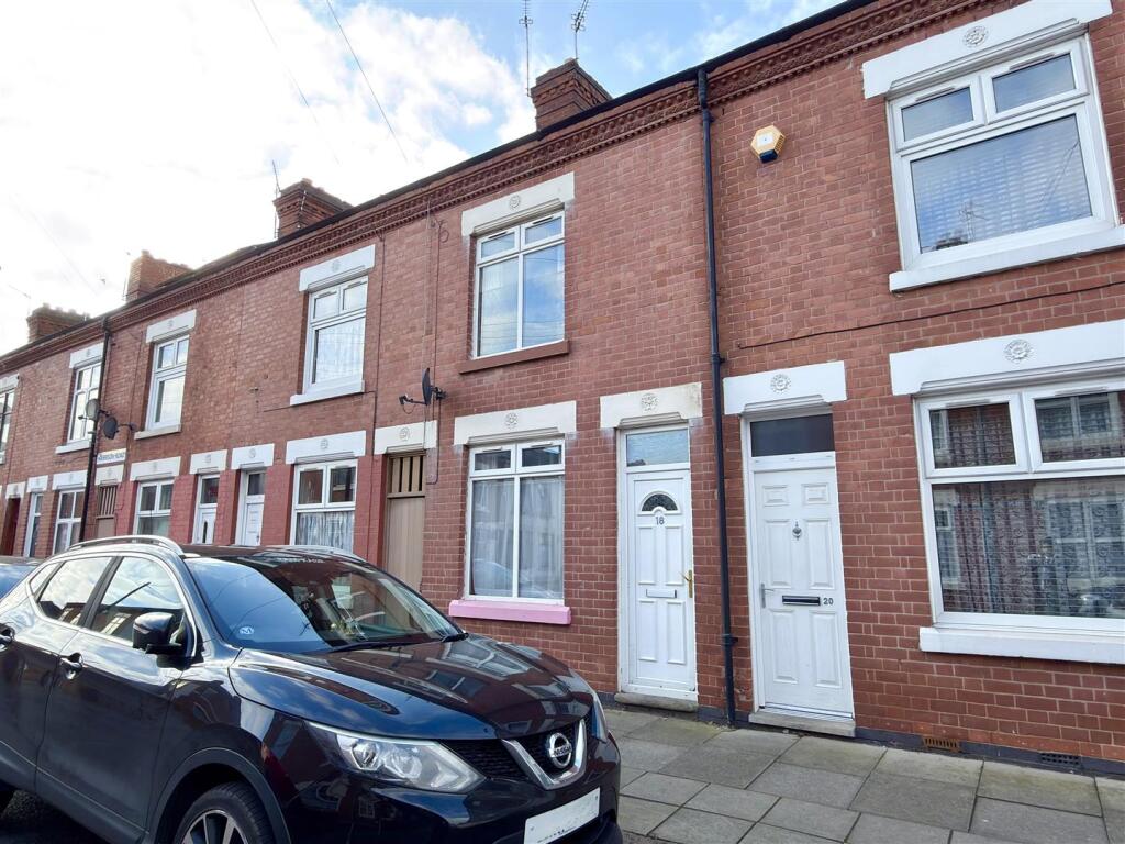 2-bed terraced on Harrison Road, Belgrave, Leicester, £220,000