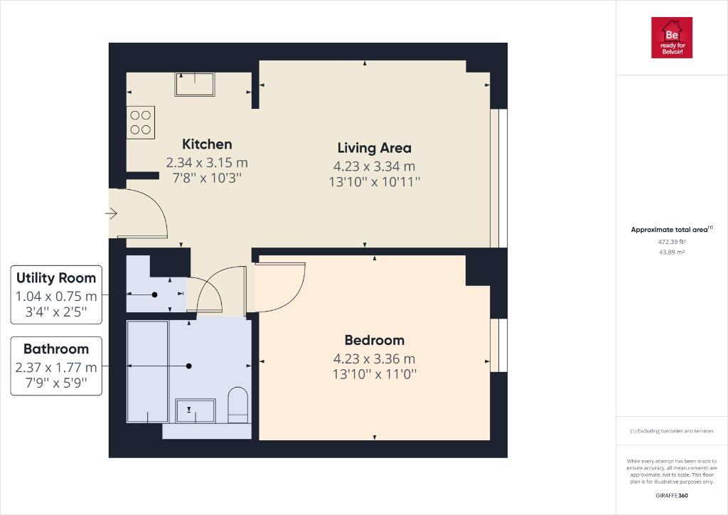 1 bedroom flat for rent