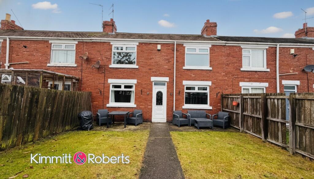 2-bed terraced on Ranksborough Street, Seaham, Durham, SR7 0AS, £139,995