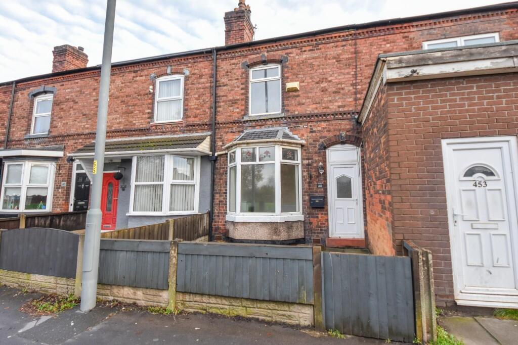 2-bed terraced on Warrington Road, Ince, Wigan, WN3 4TQ, £130,000