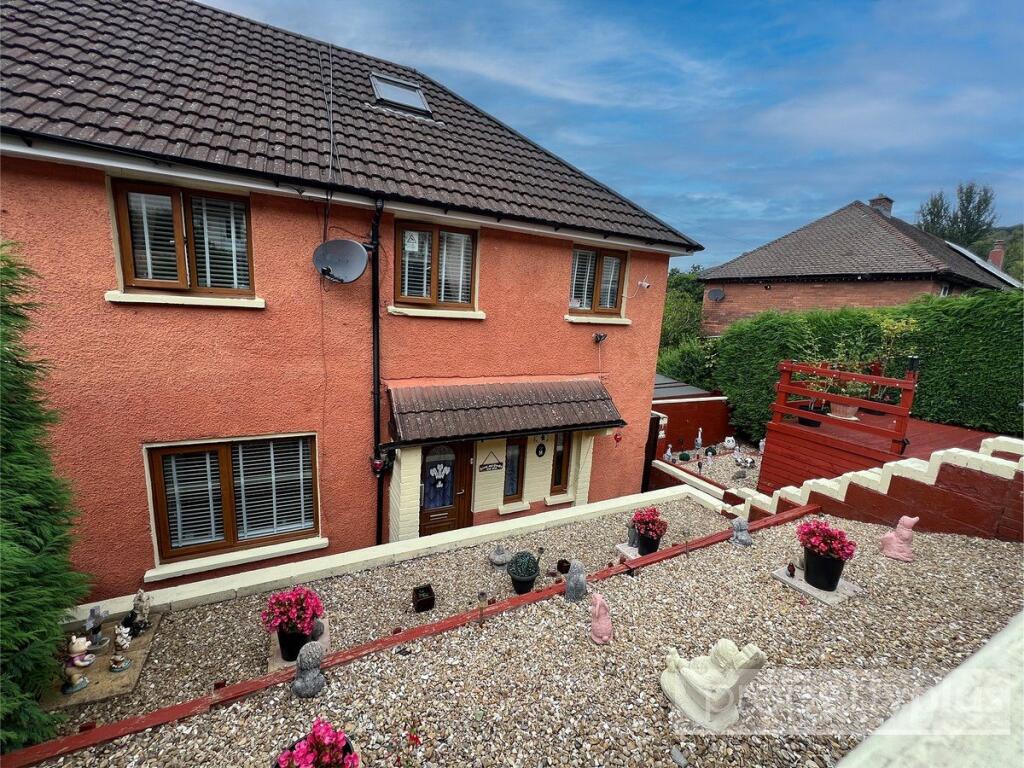 3-bed semi-detached on Harcombe Road, Tonypandy, Rhondda Cynon Taff, CF40, £145,000