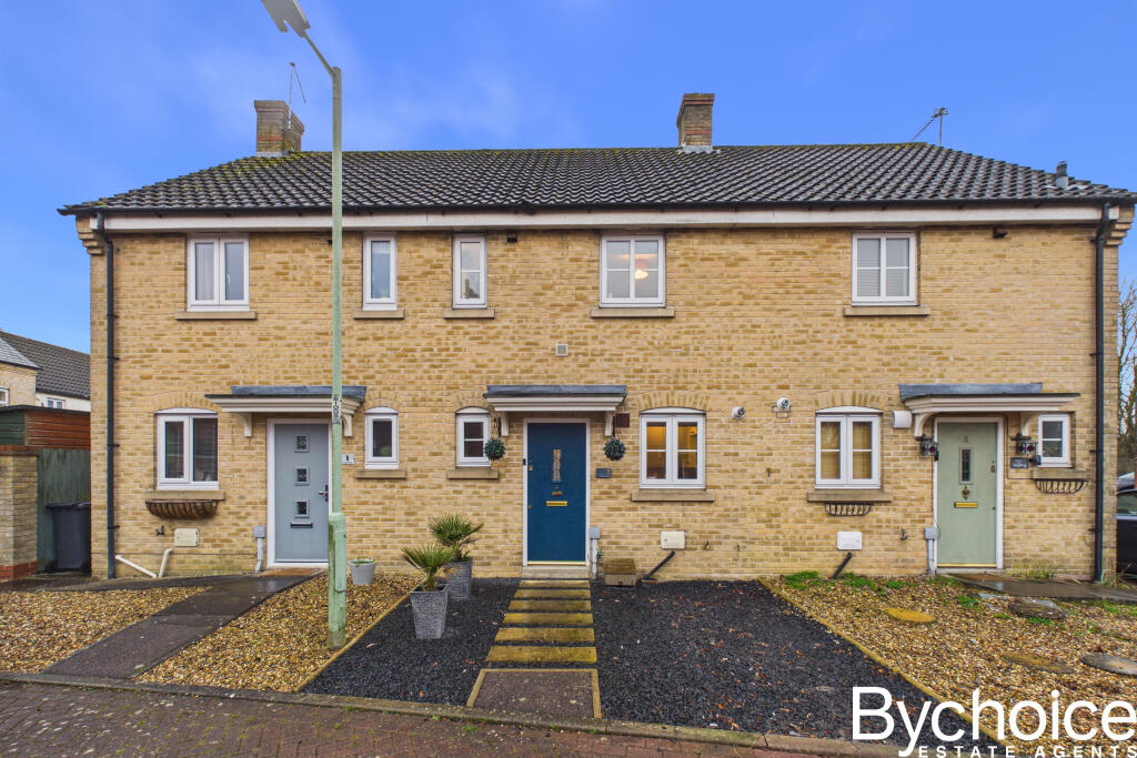 2-bed terraced on Aragon Road, Haverhill, Suffolk, £255,000
