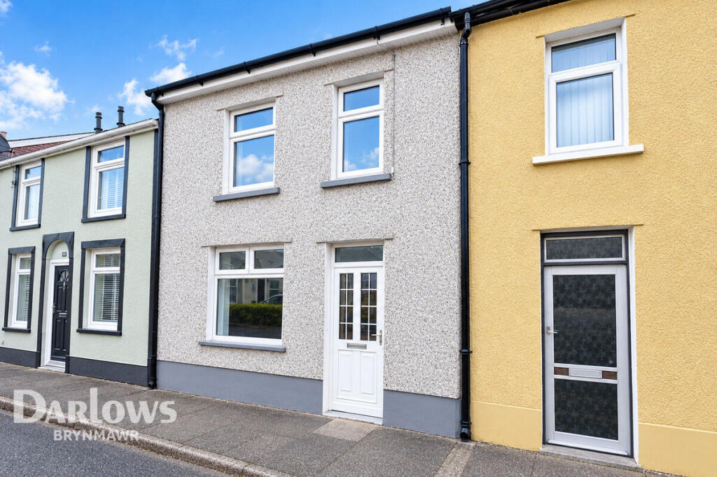 2-bed terraced on Bailey Street, Brynmawr, £115,000