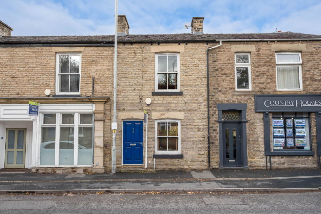 2-bed terraced on Lower Fold, Marple Bridge, £300,000