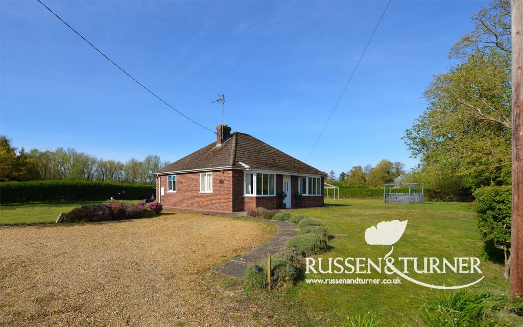 3-bed detached on The Green, Tottenhill, PE33 0RZ, £345,000