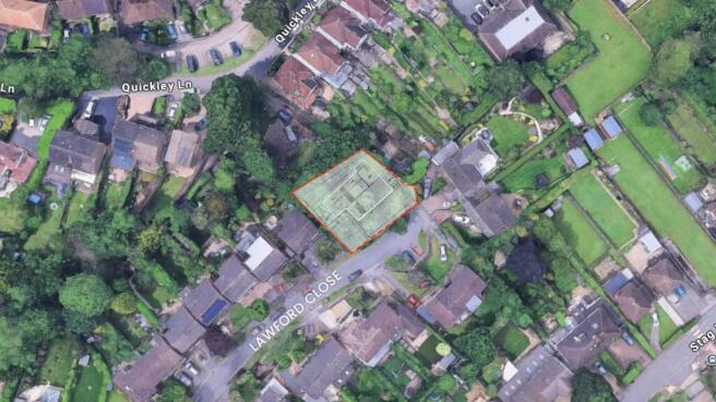 Lawford Close Location Plan