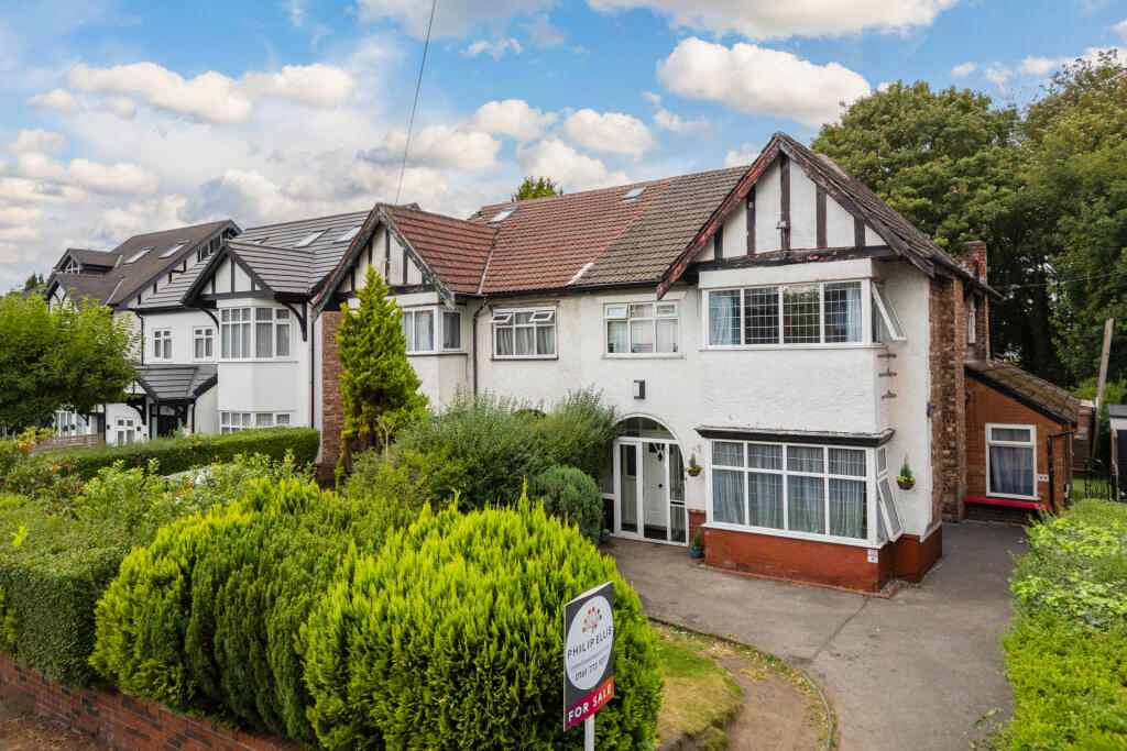 4-bed semi-detached on Cavendish Road, Salford, M7 4NB, £600,000